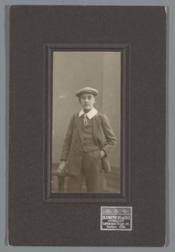 Portrait of Piet van Eijk, the younger brother of G.N.P. van Eijk
