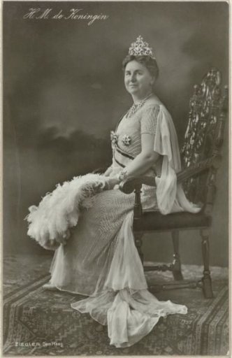 Portrait of Wilhelmina, Queen of the Netherlands