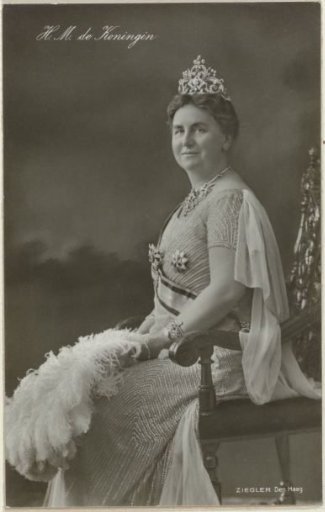 Portrait of Wilhelmina, Queen of the Netherlands