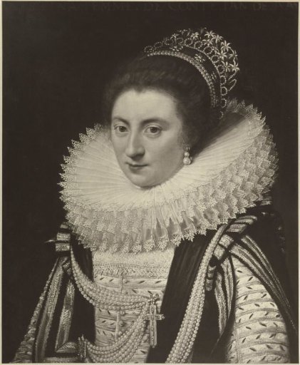 Portrait of Ernestine Yolande de Ligne