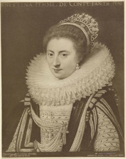 Portrait of Ernestine Yolande de Ligne