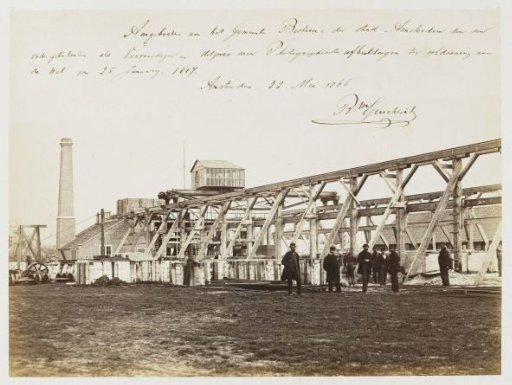 Construction of the North Sea Canal