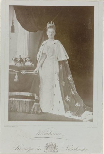 Portrait of Wilhelmina, Queen of the Netherlands