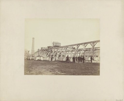 Construction of the North Sea Canal, 1866