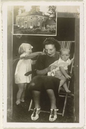 Portrait of Juliana, Queen of the Netherlands, Beatrix, Queen of the Netherlands, and Irene, Princess of the Netherlands