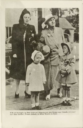 Portrait of Wilhelmina, Queen of the Netherlands, Juliana, Queen of the Netherlands, Beatrix, Queen of the Netherlands, and Irene, Princess of the Netherlands