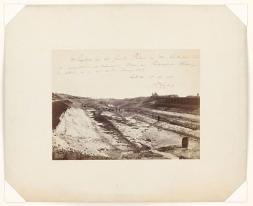 Construction of the North Sea Canal