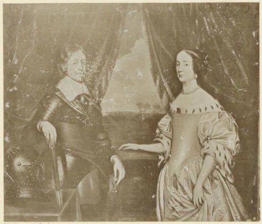 Portrait of Frederick Henry, Prince of Orange, and Amalia of Solms