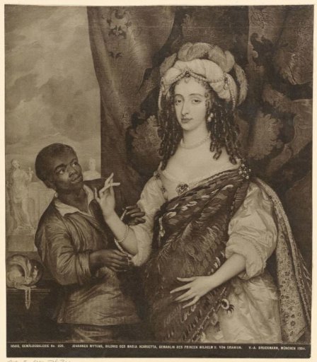 Portrait of Mary Henrietta Stuart