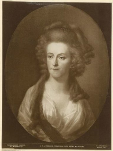 Portrait of Wilhelmina of Prussia