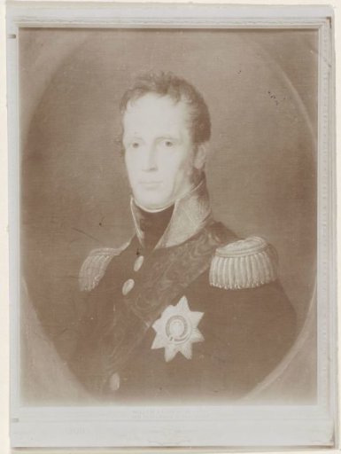 Portrait of Willem I Frederik, King of the Netherlands