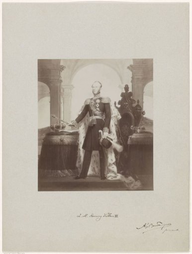 Portrait of William II, King of the Netherlands