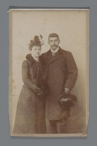 Portrait of Elisabeth Wilkens-Bosch Reitz and Aubin Wilkens