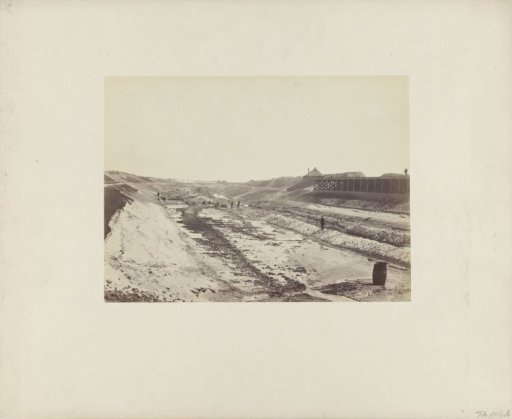 Construction of the North Sea Canal, 1866