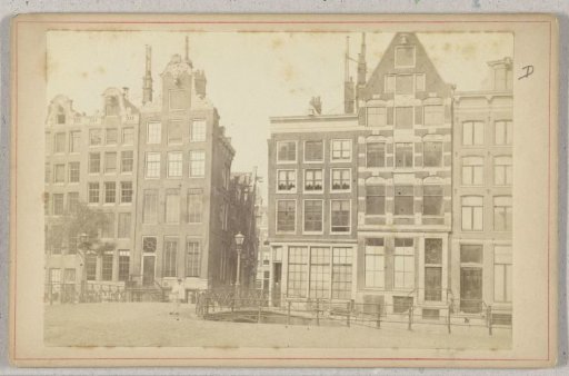Houses on the Nieuwezijds Achterburgwal, Amsterdam