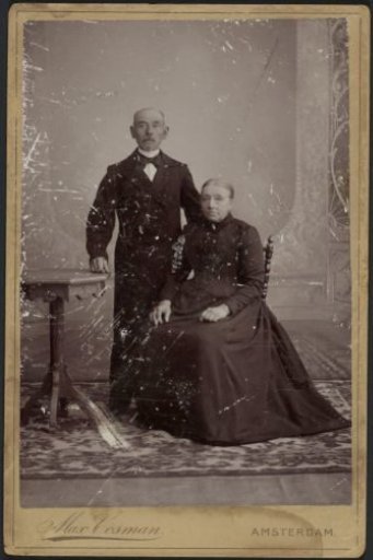Portrait of a man and a woman