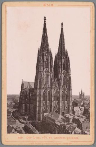 View of the Cologne Cathedral