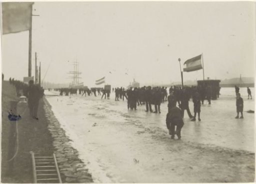 Ice Skating Rink on the North Sea Canal, 1907