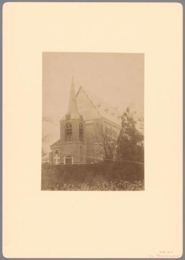 South-west side of the Sint-Andries Church at Weurt