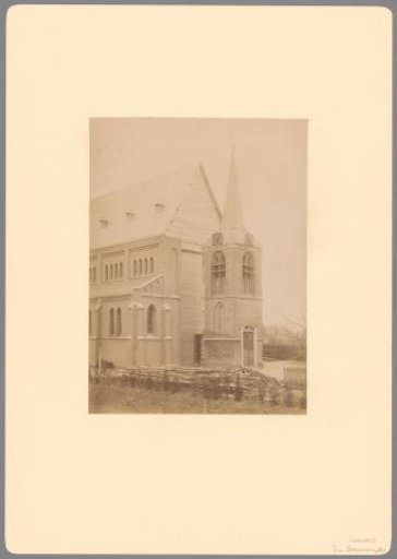 North-west side of the Sint-Andries Church at Weurt