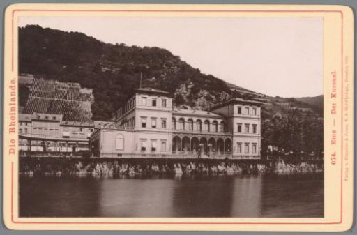 View of the Kursaal in Bad Ems