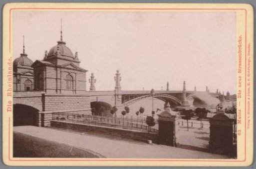 View of a bridge in Mainz