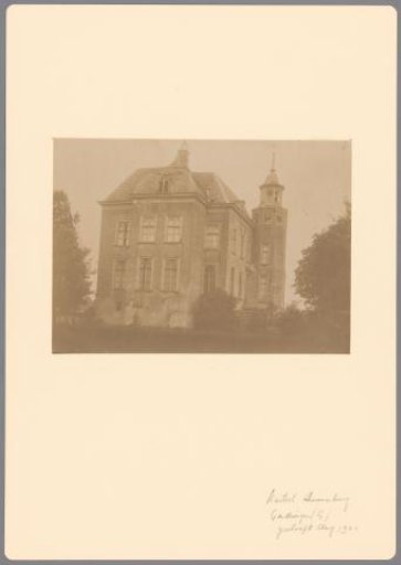 View of Zwanenburg Castle at Gendringen