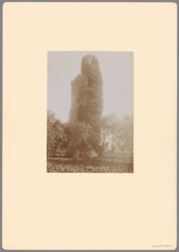 Tower of the Ruin of Goudenstein Castle at Haaften