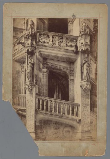Spiral staircase of the Château of Blois