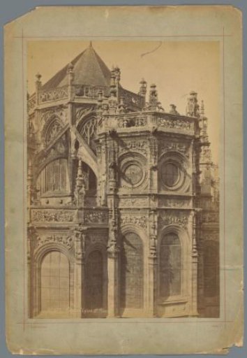 Exterior of the choir of the Église Saint-Pierre at Caen