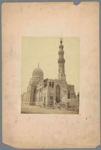 View of the Mosque and Tomb of Qaytbay in Cairo