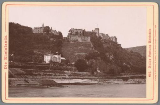 View of the ruins of Rheinfels Castle