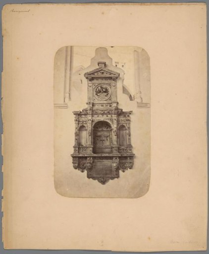 Effigy of Jan van Dendermonde-Borguival in the Our Lady's Church in Breda
