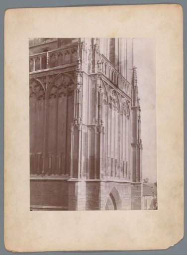 Part of the tower of the Sint-Janskerk in Maastricht