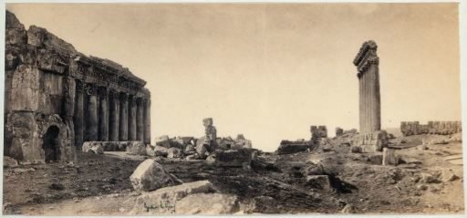 Temple Remains in Baalbek, Lebanon