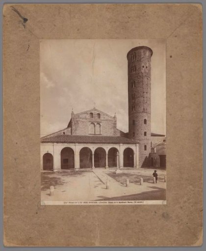 Facade of the Basilica of Sant'Apollinare Nuovo in Ravenna