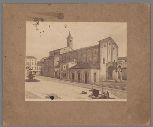 Exterior of the Church of Saint Francis in Bassano del Grappa