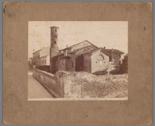 Exterior of the Church of Saints John and Paul in Ravenna