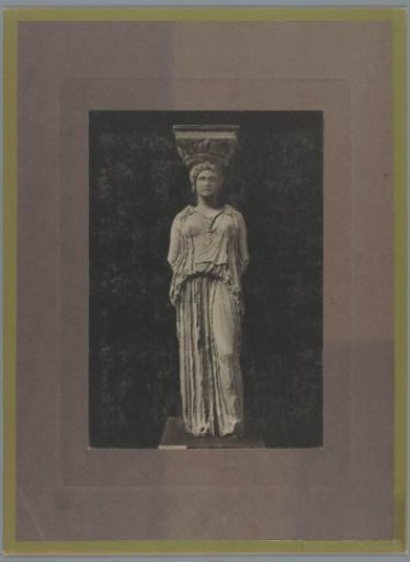 Caryatid from the southern porch of the Erechtheion in Athens