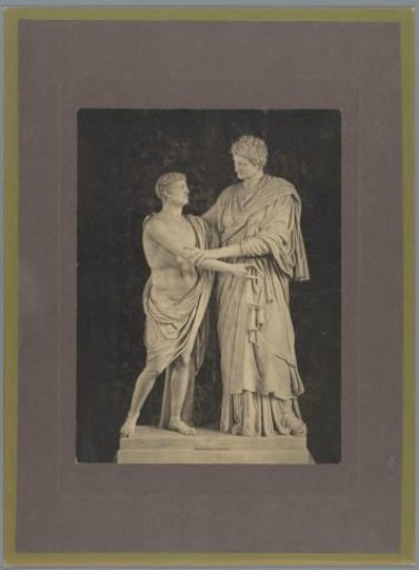Sculpture of Orestes and Electra