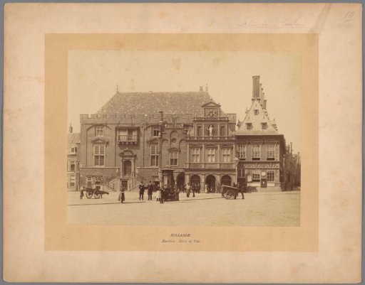 Exterior of the Town Hall in Haarlem