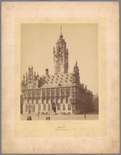 Exterior of the town hall of Middelburg