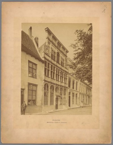 Exterior of the house 'In De Steenrotse' in Middelburg