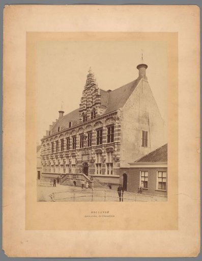 Exterior of the Chancellery in Leeuwarden