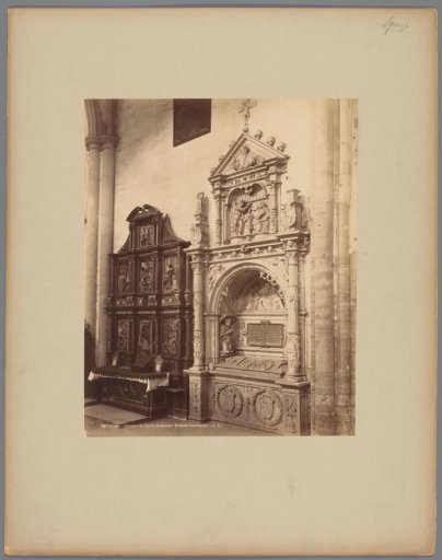 Tomb of Juan García de Castro and Mari Díez de Carrión in the Church of San Esteban in Burgos