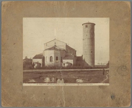View of the Basilica of Sant'Apollinare in Classe in Ravenna
