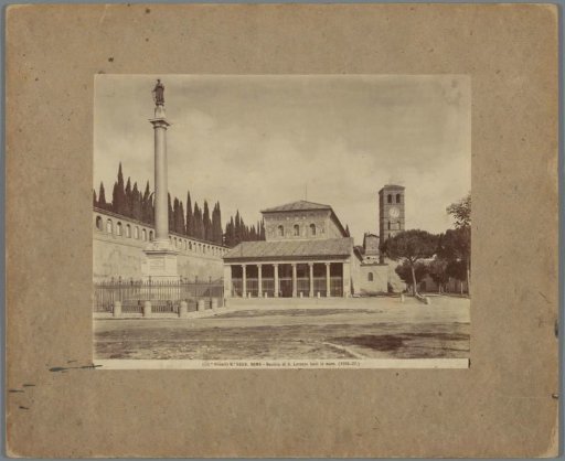 View of St. Lawrence Outside the Walls in Rome
