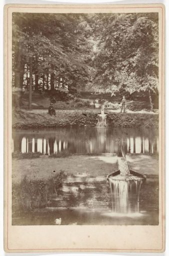 Waterfalls at the Estate De Oorsprong near Oosterbeek