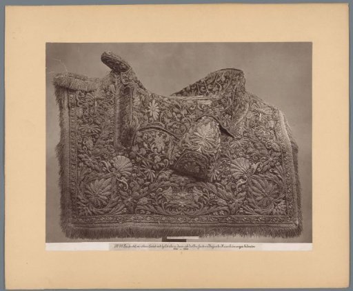 Parade saddle, used by the Electors of Bavaria at the coronation of an emperor