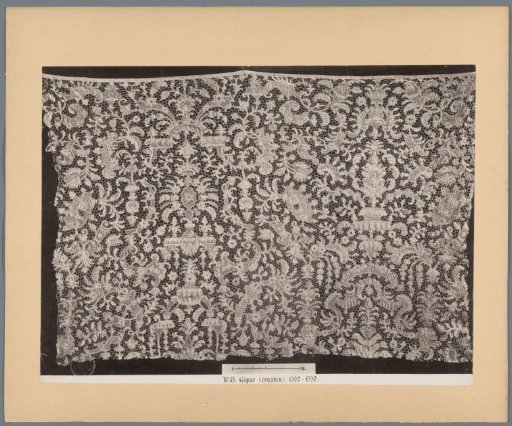 Piece of guipure lace